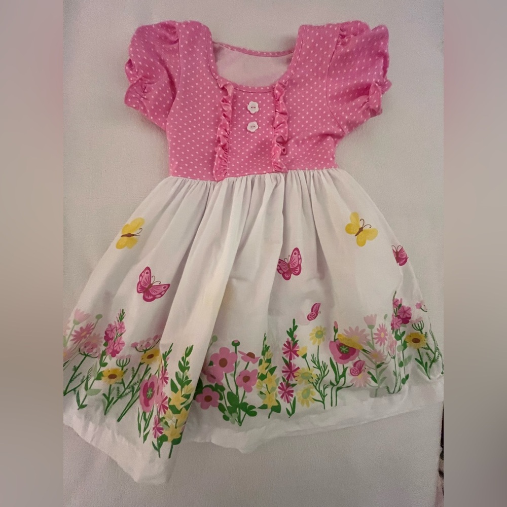 Eleanor Rose Butterfly Garden Rhonda Spring Dress